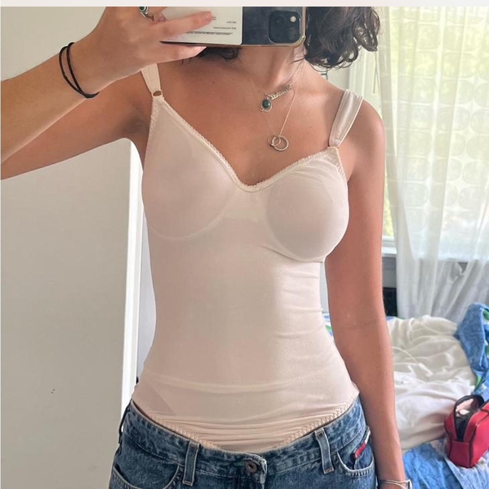 Baby pink corset